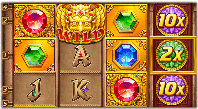 JILI Fortune Gems Slot game Multiplier Bonus Wheel